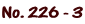 No. 226 - 3