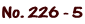 No. 226 - 5