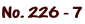 No. 226 - 7